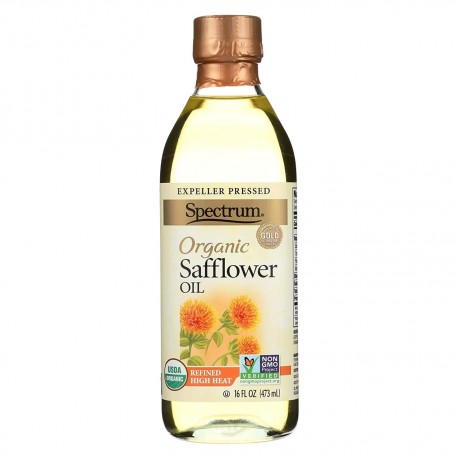 Spectrum Naturals Refined Safflower Oil (12x16 Oz)