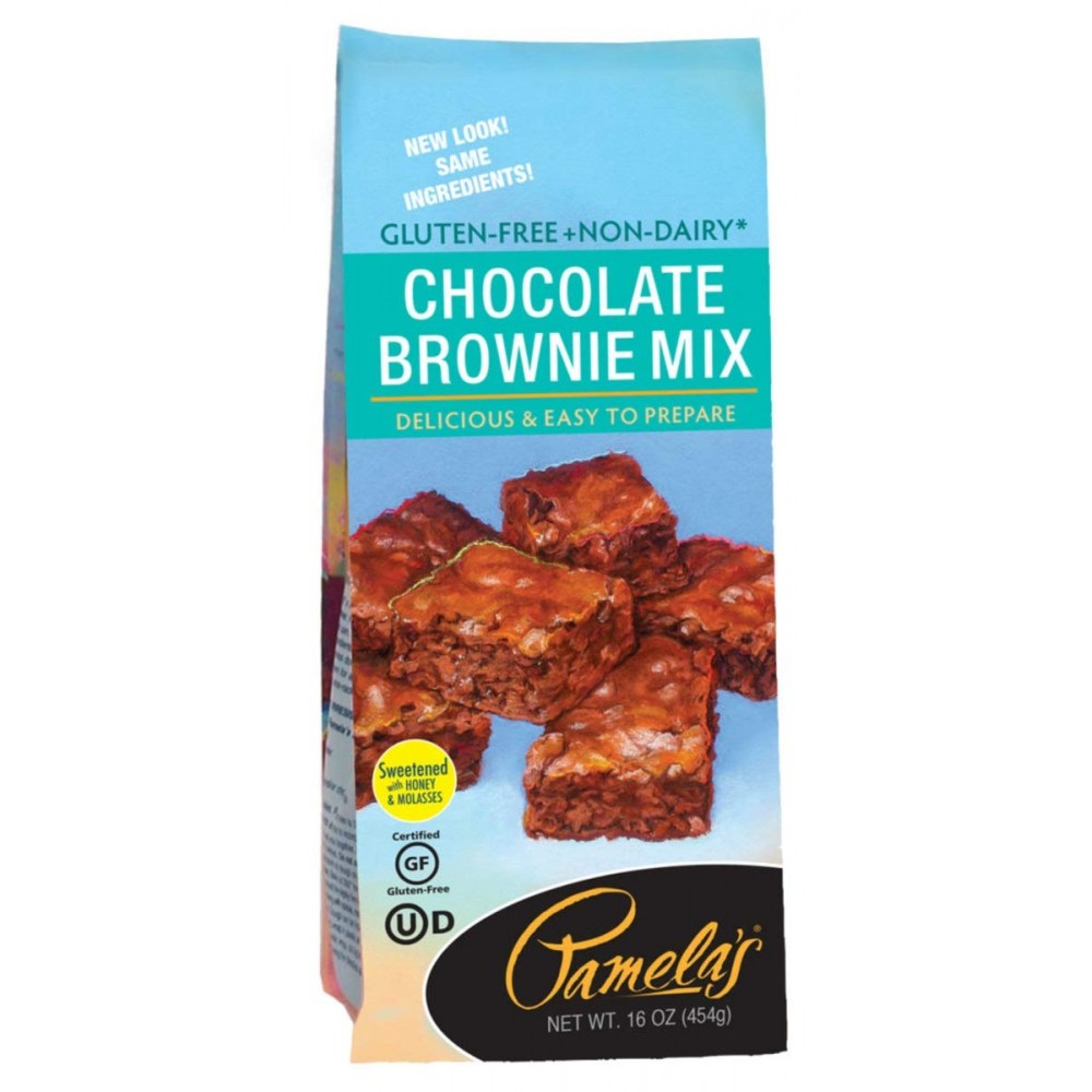 Pamela's Chocolate Brownie Mix Gluten Free (6x16 Oz)