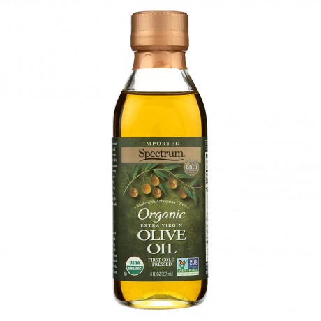 Spectrum Naturals Unrefined Extra Virgin Olive Oil (6x8 Oz)