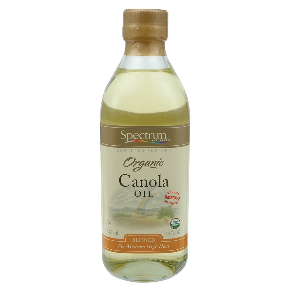 Spectrum Naturals Refined Canola Oil (12x16 Oz)