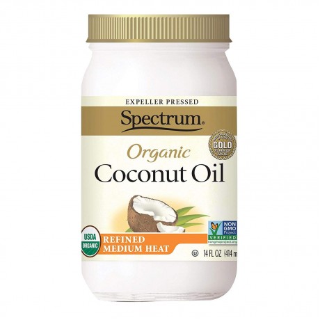 Spectrum Naturals Refined Coconut Oil (12x14 Oz)