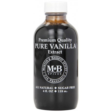 Morton & Bassett Pure Vanilla Extract (3x4Oz)