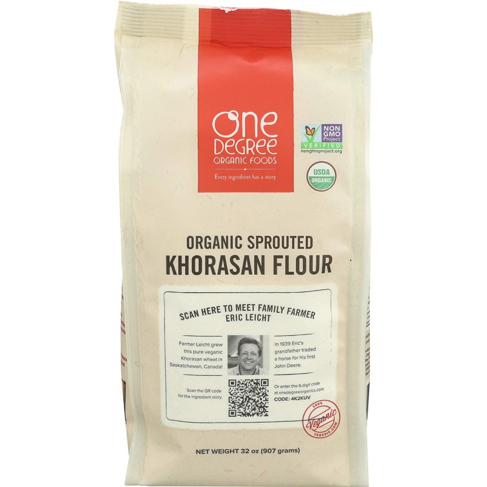 One Degree Organic Foods Spr Khorasn Flour (6x32Oz)