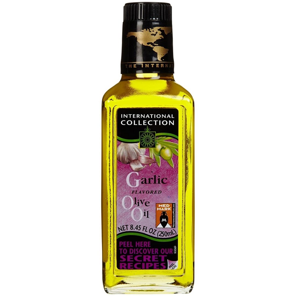 International Olive With Garlic Oil (6x8.45Oz) 