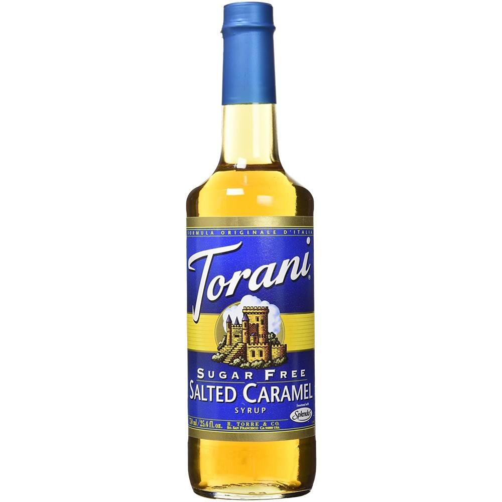 Torani Coffee Syrup,Salted Caramel SF (12x25.4 OZ)