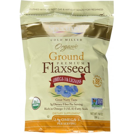 Spectrum Essentials Ground Essential Flax Seed (1x14 Oz)