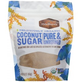 Madhava Blonde Coconut Sugar (6x16 Oz)