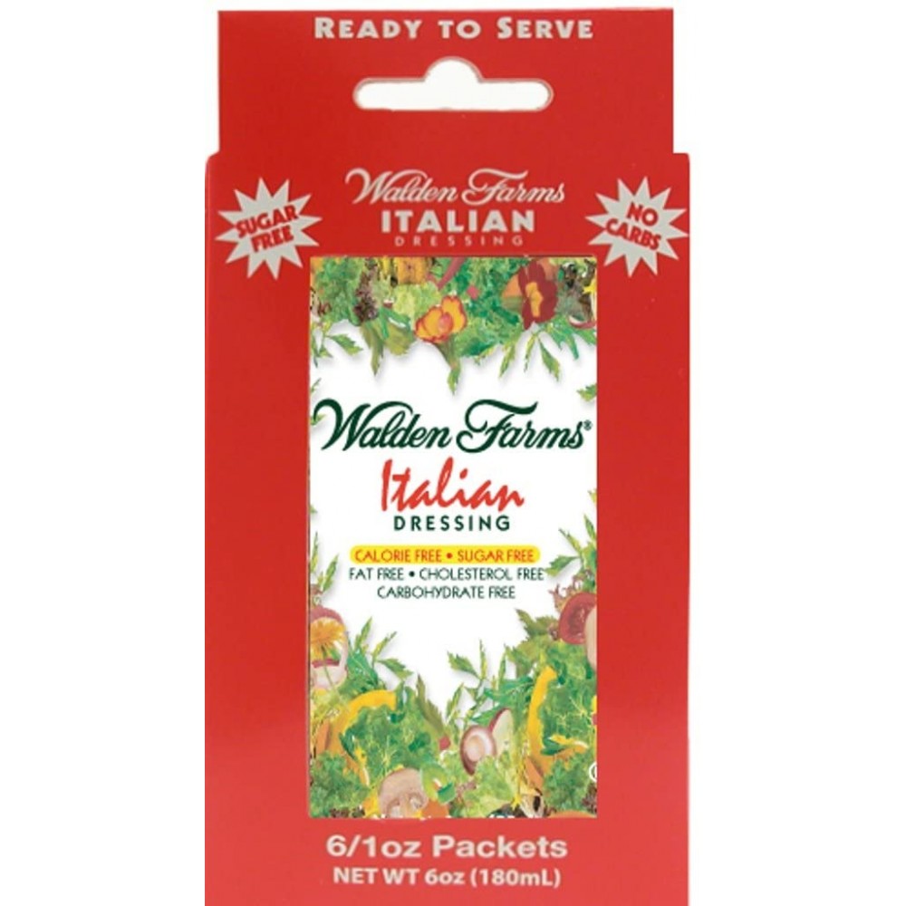 Walden Farms Italian Drsg Pkt (6x1OZ )