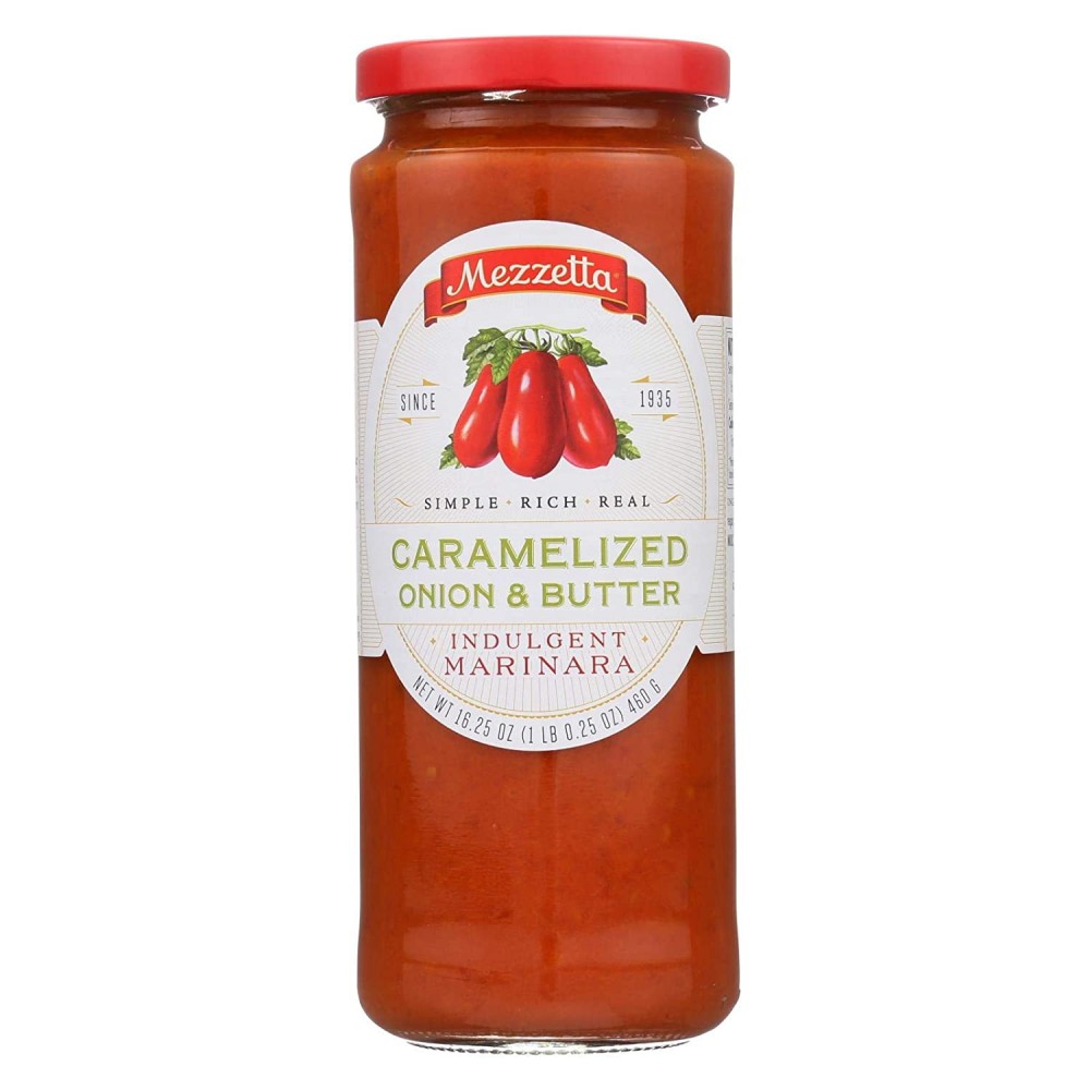 Mezzetta Marinara Caramelized Onion & Butter Sauce (6x16.25 OZ)