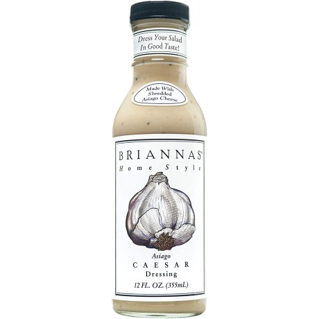 Brianna's Asiago Caesar Salad Dressing (6x12Oz)