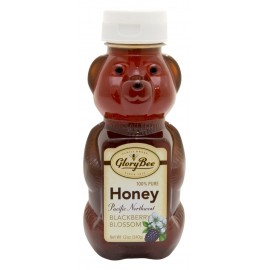 Glorybee Pacific Northwest Blackberry Honey Sqze Bears (6x12Oz)