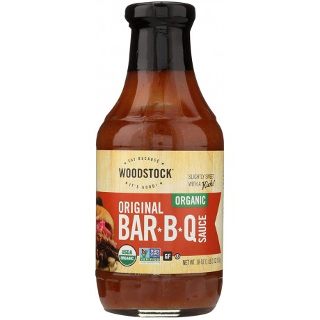 Woodstock BBQ Sauce, Original (12x18 OZ)