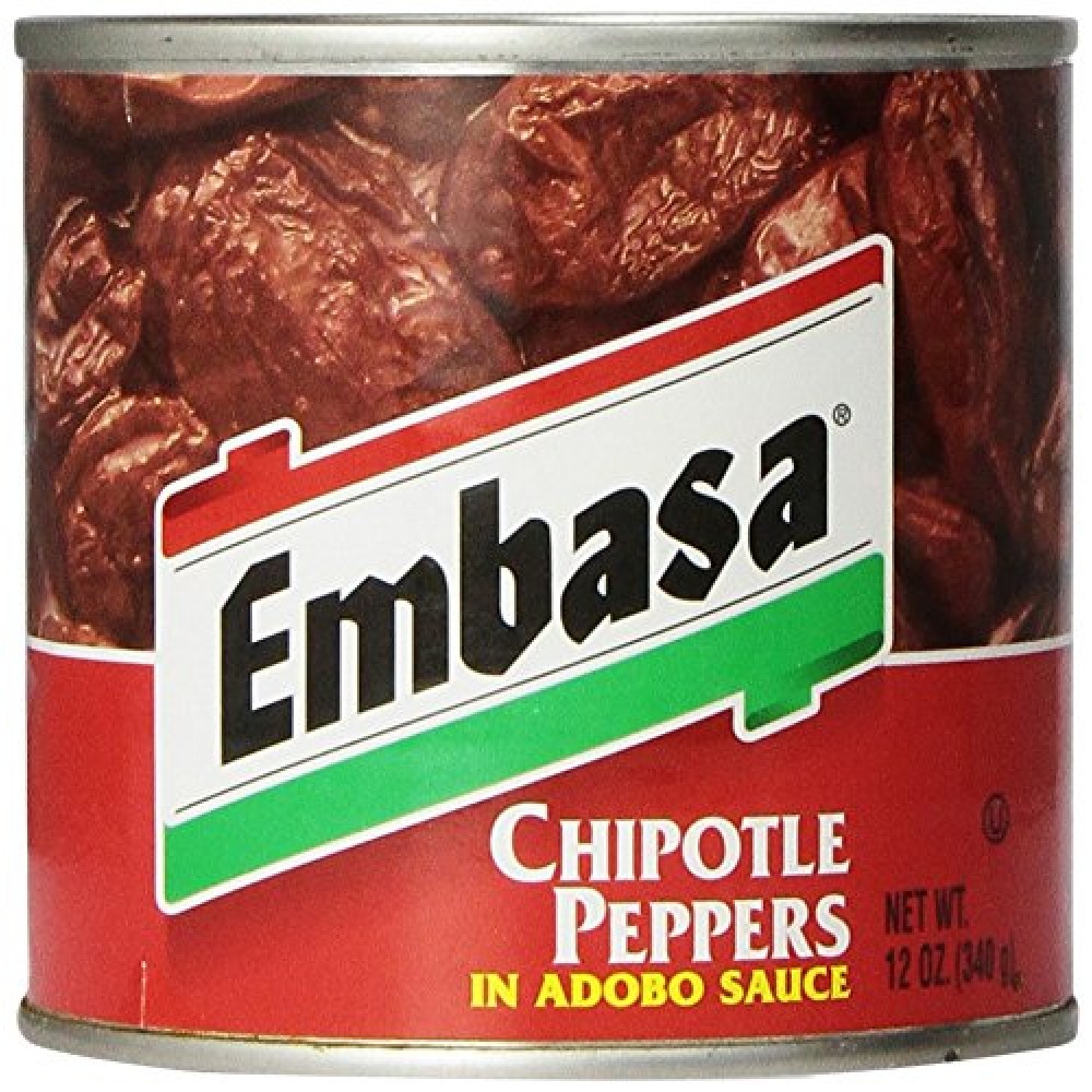 Embasa Chipotle Peppers In Adobo Sauce (12x12Oz)