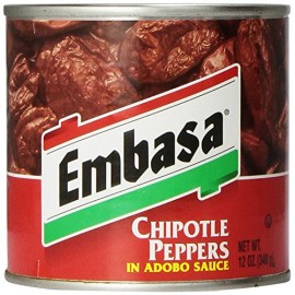 Embasa Chipotle Peppers In Adobo Sauce (12x12Oz)