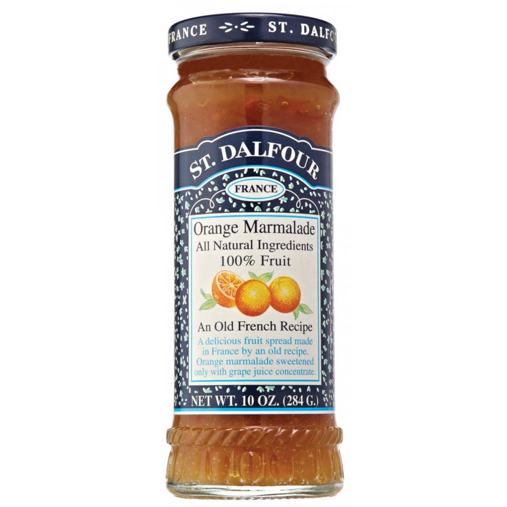 St. Dalfour Orange Marmalade 100% Fruit Conserve (6x10 Oz)