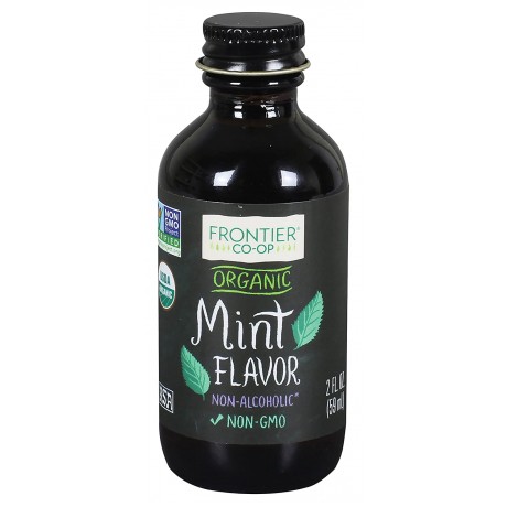 Frontier Herb Mint Flavor A/F Organic (1x2 Oz)