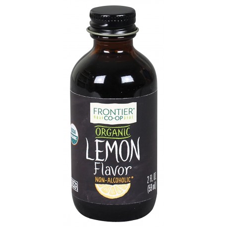 Frontier Herb Organic Lemon Flavor A/F (1x2 Oz)