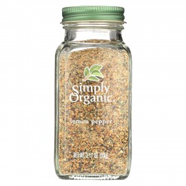 Simply Organic Lemon Pepper Certified Organic (6x3.17Oz)