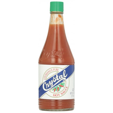 Crystal Louisiana's Pure Hot Sauce (24x6Oz)