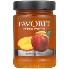 Favorit Preserves, Peach (6x12.3Oz)