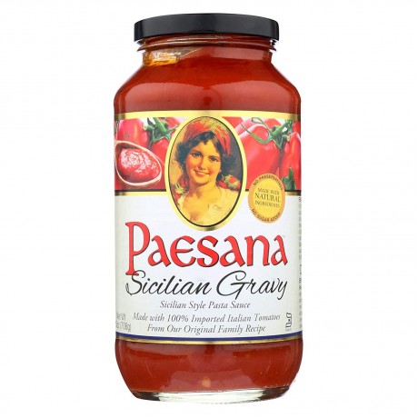 Paesana Sicilian Gravy (6x25Oz)