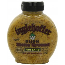 Inglehoffer Dijon Stone Ground Mustard With Red Wine & Herb (6x10.25Oz)