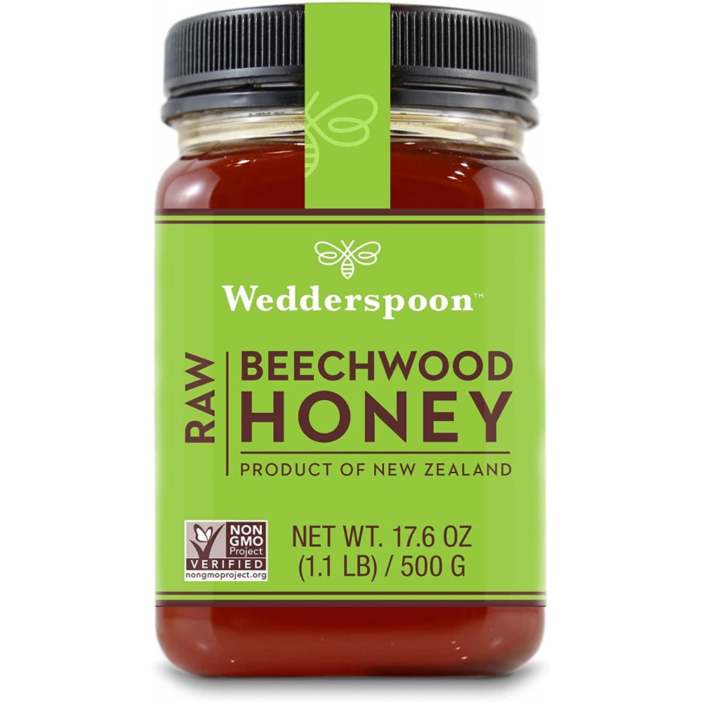 Wedderspoon Honey Beechwood 100 Percent Raw 17.6 oz