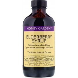 Honey Gardens Honey Organic Elderberry Syrup (1x8Oz)