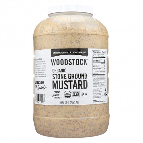 Woodstock Stoneground Mustard (4x1 GAL)