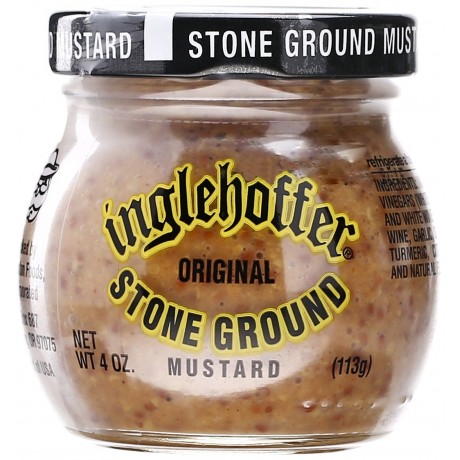 Inglehoffer Stone Ground Mustard (12x4OZ )