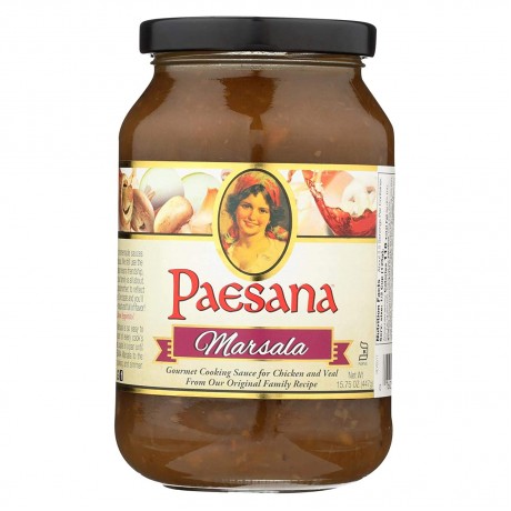 Paesana Cooking Sauce, Marsala (6X15.75 OZ)