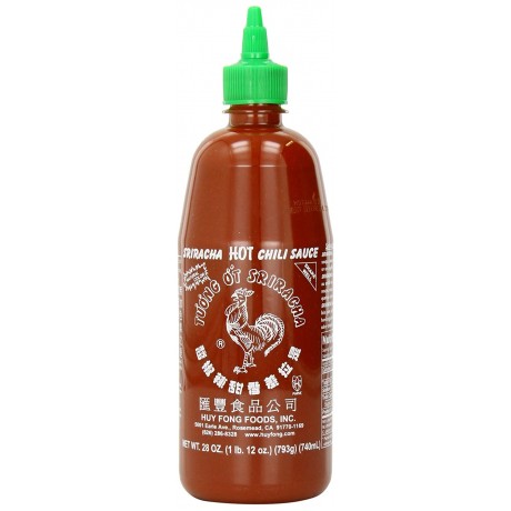 Huy Fong Sriracha Ht Chli Sauce (12x28OZ )