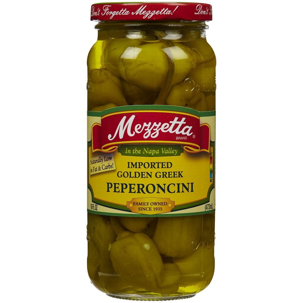 Mezzetta Gld Grk Pprncin (6x16OZ )