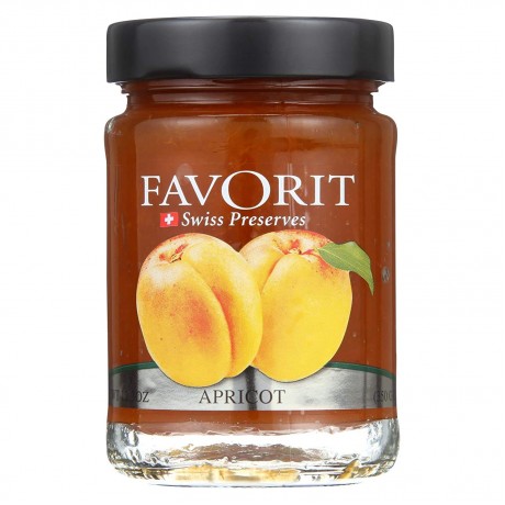 Favorit Preserves, Apricot (6x12.3Oz)