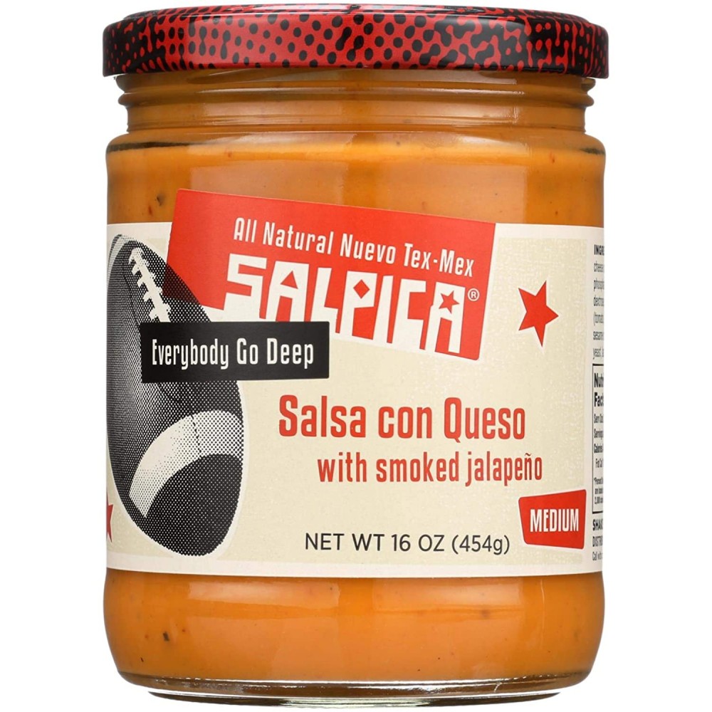 Salpica Salsa Con Queso Dip (6x16Oz)