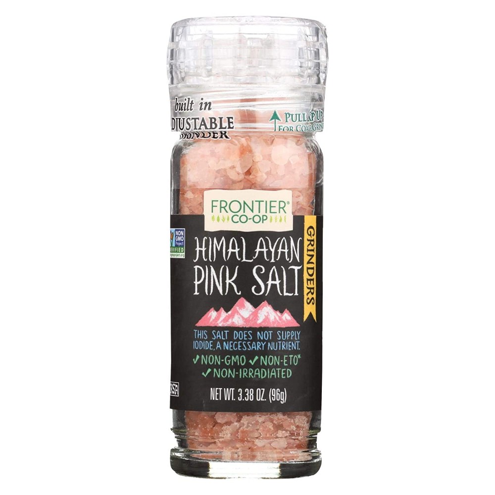 Frontier Natural Products Himilayan Pink Salt, Grinder (6x3.4 Oz)