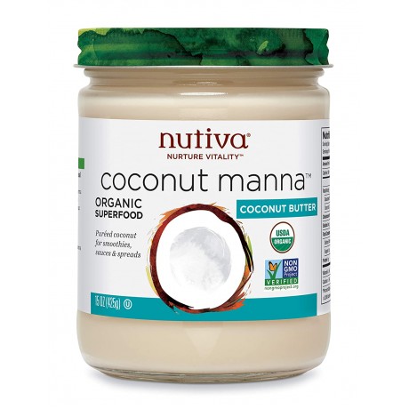 Nutiva Organic Coconut Manna (6x15 Oz)