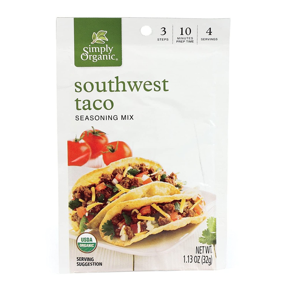 Simply Organic Southwest Taco (12x1.3 Oz)