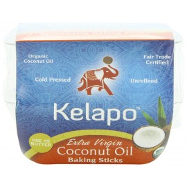 Kelapo Extra Virgin Sticks Fair Trade Coconut Oil (6x8 Oz)