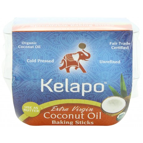 Kelapo Extra Virgin Sticks Fair Trade Coconut Oil (6x8 Oz)