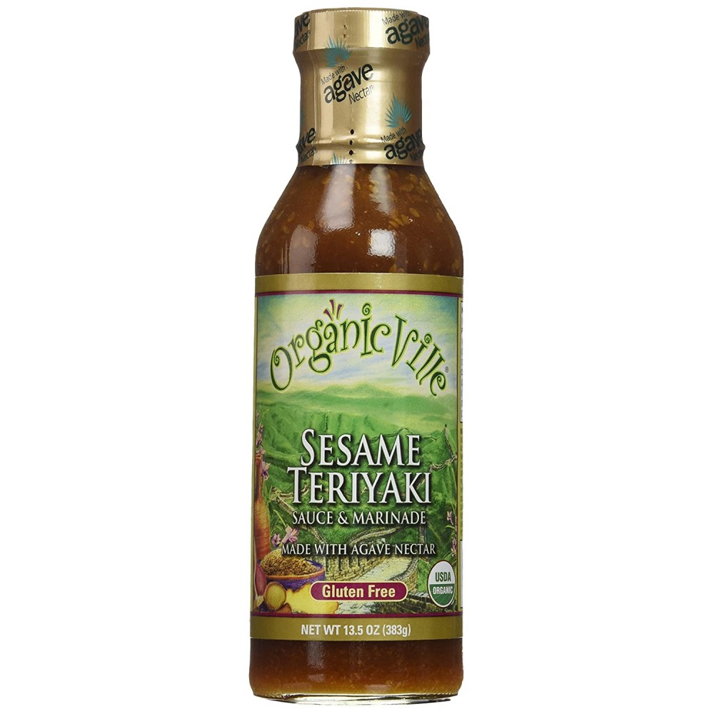 Organicville Sesame Teriyaki Sauce (6x13.5 Oz)