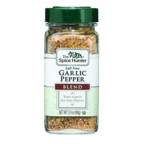 Spice Hunter Pepper, Garlic Blend (6x2.4Oz)