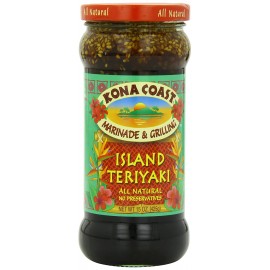 Kona Coast Marinade & Grilling SauceIsland Teriyaki (6x15Oz)