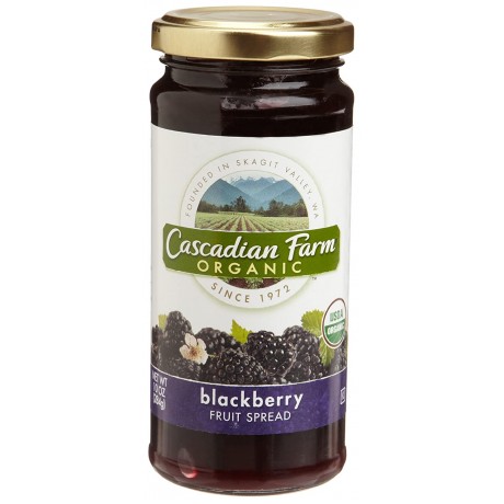 Cascadian Farms Blackberry Fruit Spread (6x10 Oz)