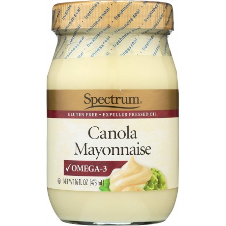 Spectrum Naturals Canola Mayonnaise (12x16 Oz)