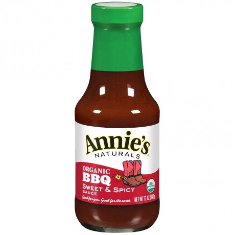 Annie's Naturals Sweet & Spicy Bbq Sauce (12x12 Oz)