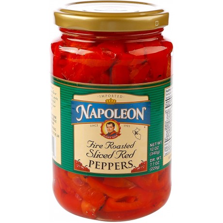 Napoleon Co. Red Peppers Sliced (12x12OZ )