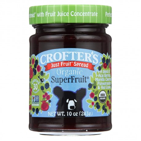 Crofters Super Fruit Spread (6x10 Oz)