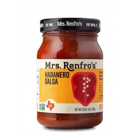 Mrs. Renfro's Hot Habanero Salsa (6x16Oz)