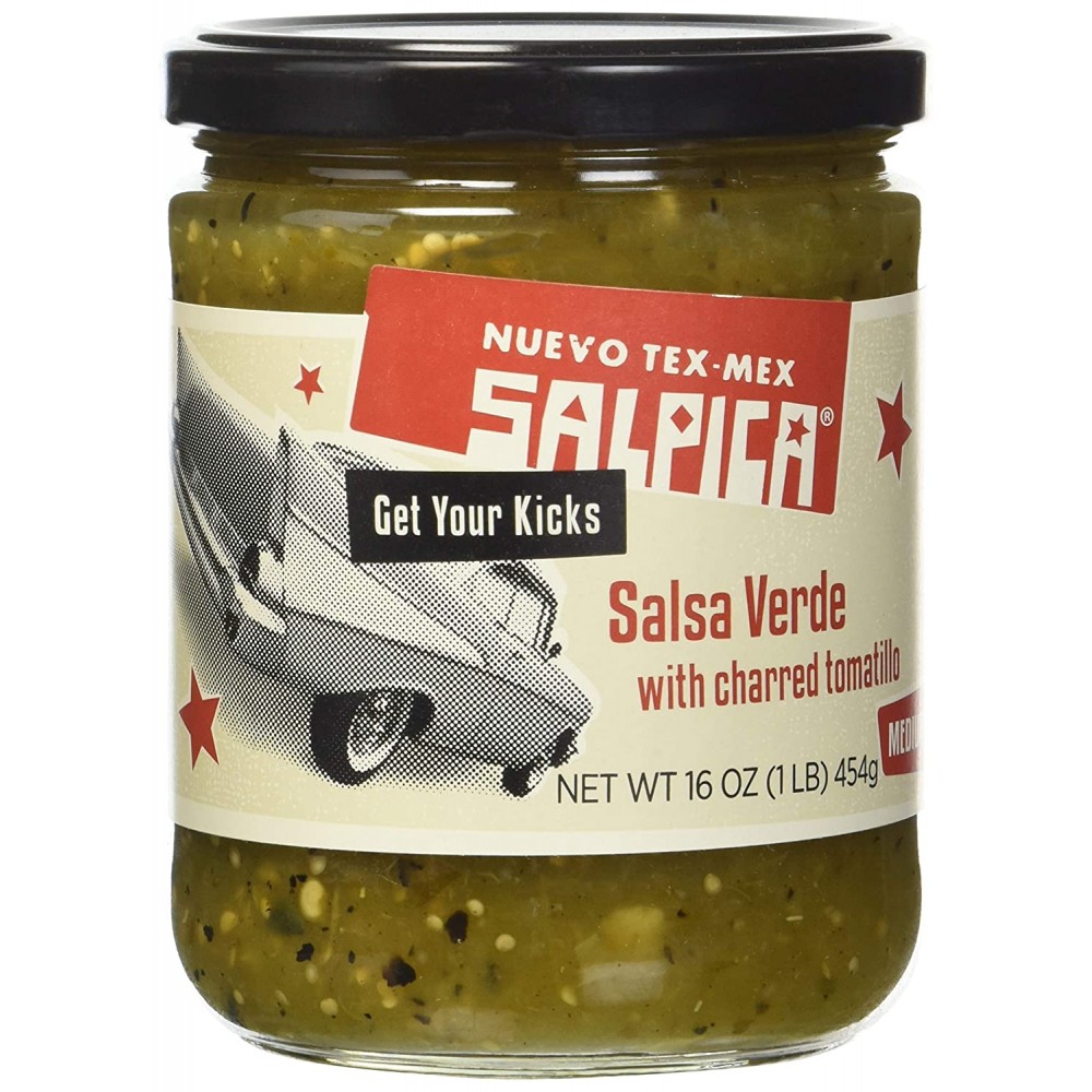 Salpica Salpica Salsa Verde Med (6X16 OZ)